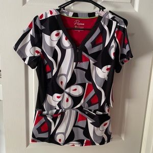 NWT Healing Hands scrub top